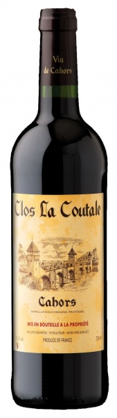 Cahors Clos la Coutale Malbec 2022